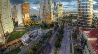 Сапопан с высоты.