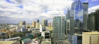 Макати с высоты.