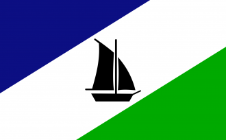 Флаг города Пуэрто-Монт.