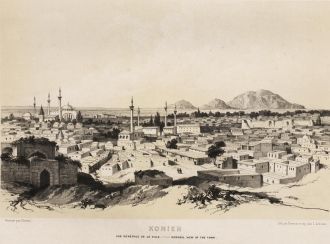 Вид Коньи. Рис. Леон де Лаборд.