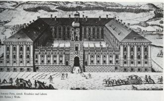 Замок в Роуднице-над-Лабем, 1684.