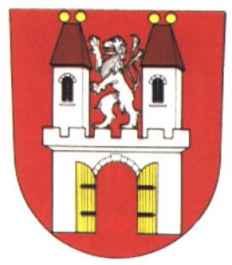 Герб города Двур-Кралове-над-Лабем.