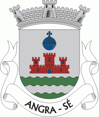 Герб города Ангра-ду-Эроишму.