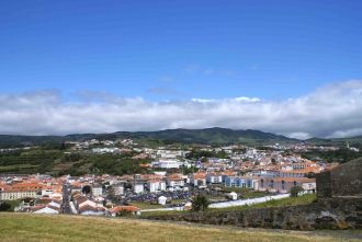 Вид на город.