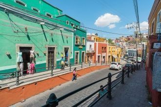 Гуанахуато, улочки.