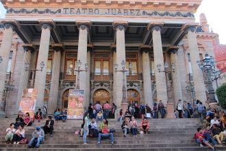 Жители города Гуанахуато.