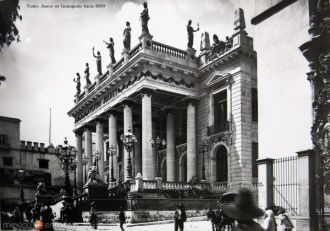 Театр города Гуанахуато - 1900 год.