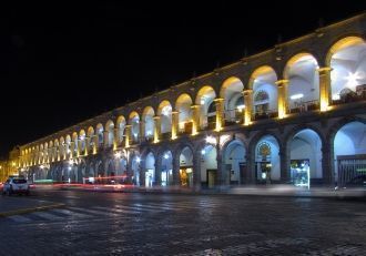 Главная Площадь, Аркада, Арекипа, Перу, 