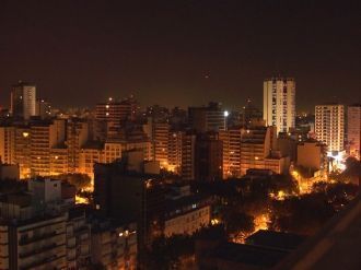 Панорама Мар-дель-Плата. Ночь.