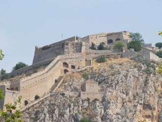 Крепость Паламиди. Построена в