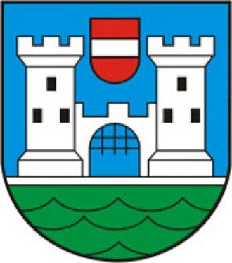 Герб города Вельс, Австрия.
