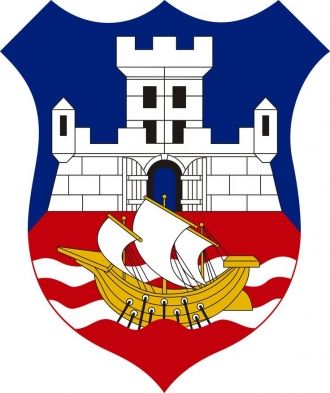 Герб города Балград, Сербия.