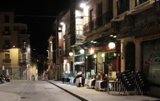 Ночная жизнь Саламанки.