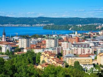 Красивые виды города Йёнчёпинг.