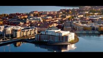 Портовый город Йёнчёпинг.