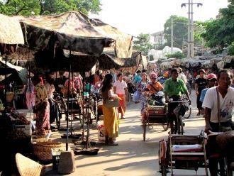 Рынок города Мандалай.