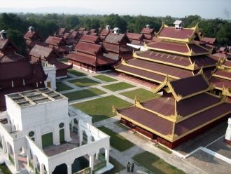 Королевский дворец Мандалай.