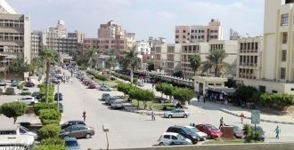 Город Танта в Египте.