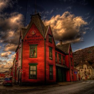 Достопримечательность Сандвикена.