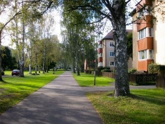 Пешеходная улица Сандвикена.