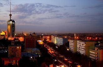 Очарование восточной ночи в Ташкенте.