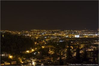 Ночная Гранада