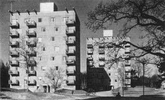 Векшё. Швеция. Фото 1960 год.