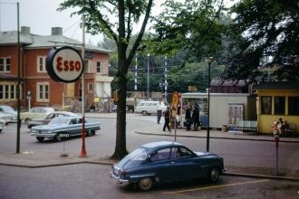 Ретро фото Векшё.