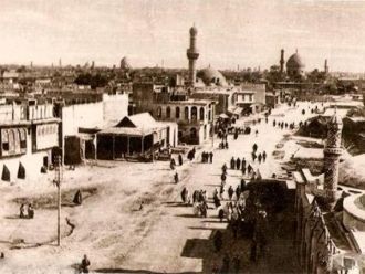 Историческое изображение Багдада.