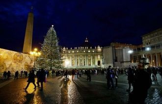 Рождество в Ватикане.