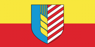 Флаг города Солигорск.