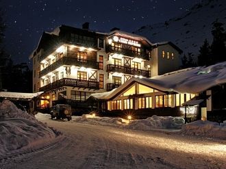 Фотография ночью Баксан, Кабардино-Балка