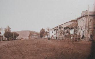 Михайловск. Большая улица. 1910 год.