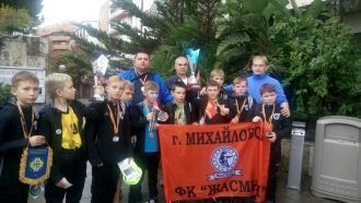 Юные футболисты из Михайловска завоевали