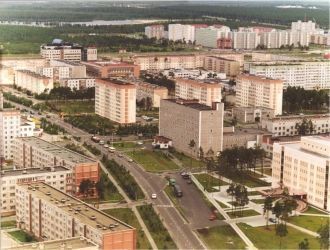 Когалым с высоты