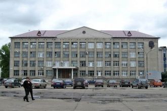 Довоенная пожарная часть.