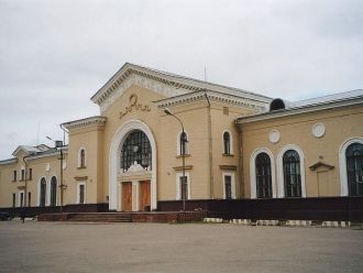 Вокзал Ржев-Балтийский.