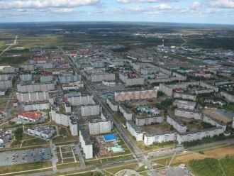 Лангепас с высоты