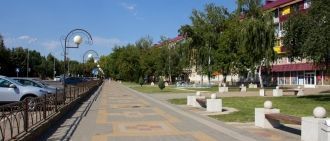 Улица Усть-Лабинска.