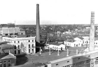 Историческое изображение Усть-Лабинска.