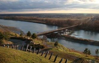 Усть-Лабинск с высоты.