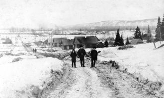 Историческое изображение Мыски.