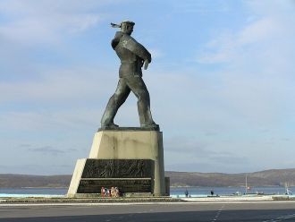 Памятник Алеше.Достопримечательность.