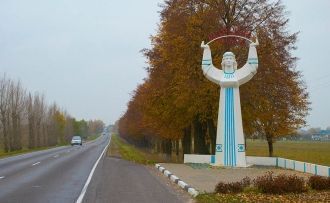Статуя Марьи — символ Марьиной Горки при