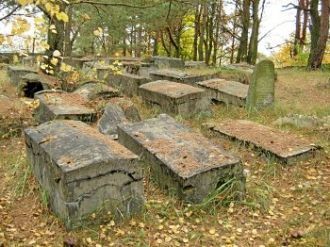 Вилейка, старое еврейское кладбище.