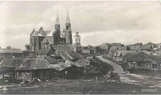 Мядель, старое фото.