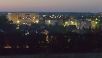 Ливны ночью.