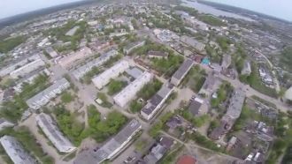 Людиново с высоты.