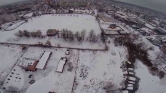 Людиново с высоты.