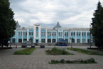 Город Ртищево.